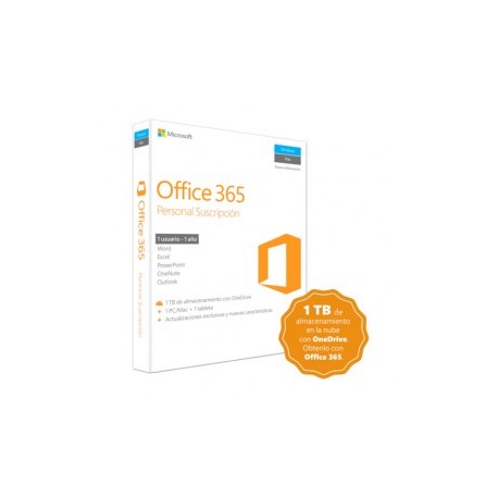 OFFICE365 MICROSOFT PERSONAL NUEVO EMPAQUE