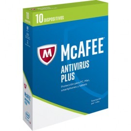 ANTIVIRUS MCAFEE PLUS 10