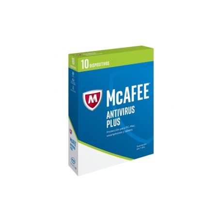 ANTIVIRUS MCAFEE PLUS 10