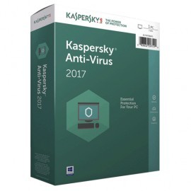 ANTIVIRUS DE SEGURIDAD KASPERSKY 2017 1US